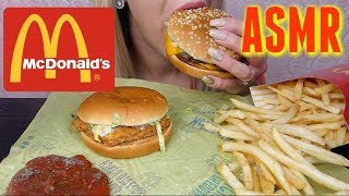 ASMR McDonalds Whispering  Eating Show  EatWithJas91 [upl. by Innig637]