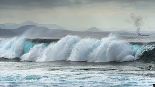 Ocean Waves Crashing  Relaxing Sounds  Calming Relaxation Music For Sleeping  1 Hour [upl. by Trofmoc]