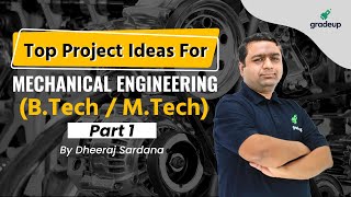 Top Project Ideas For Mechanical Engineering ME 2023  BTech  MTech  BYJUS GATE [upl. by Bausch]