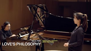 Quilter Loves Philosophy  Soprano Yeseul Choi Piano Jiwon Han [upl. by Odla]