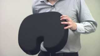 How to Correctly Use the Original McKenzie Coccyx Cushion  Relieve Tailbone Pain [upl. by Eellek]