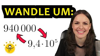 Wissenschaftliche Schreibweise Zehnerpotenzen – Mathe Physik einfach erklärt [upl. by Adalheid455]