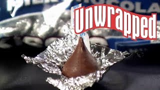 How Hersheys Kisses Are Made from Unwrapped  Unwrapped  Food Network [upl. by Ekard]