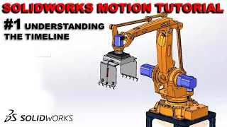 SOLIDWORKS Motion Tutorial Series 1  Understanding the Timeline [upl. by Yztim]