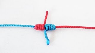 Fishing Knots How To Tie A Blood Knot [upl. by Laine]