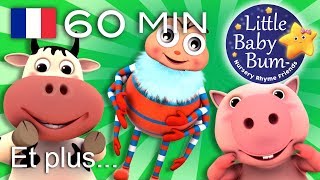 Tête épaules genoux et pieds  partie 2  Et encore plus de comptines  LittleBabyBum [upl. by Coletta]