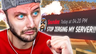 ZERGING SSundees Paytowin Minecraft Server [upl. by Broek61]