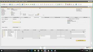 Setup Bin Location in SAP Business One [upl. by Asyram749]