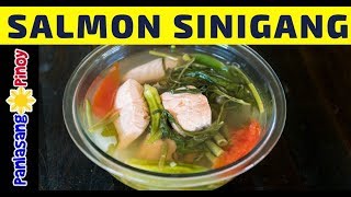 How to Cook Salmon Sinigang  Panlasang Pinoy [upl. by Terina]