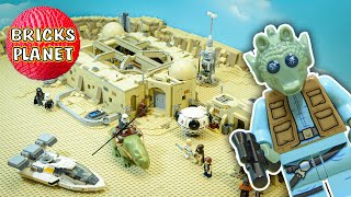 LEGO Star Wars 75290 Mos Eisley Cantina™  Stop Motion Review [upl. by Nnaael628]