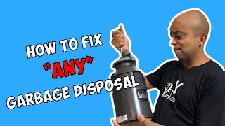 How to Fix ANY Garbage Disposal [upl. by Juliette]