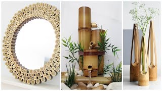 50 idéias maravilhosas para decorar com Bambu  sustentabilidade na decoração [upl. by Atenaz]