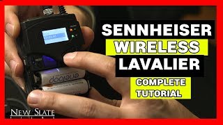 How to Setup Sennheiser G4 Wireless Lavalier  Complete Tutorial [upl. by Eseuqcaj]