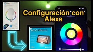 COMO CONFIGURAR TU FOCO STEREN WIFI RGB A INTERNET Y CON ALEXA DE AMAZON [upl. by Dowdell]