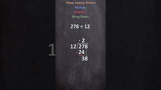 Long Division Dividing 4Digit Numbers by 1Digit Numbers  Math Ninja [upl. by Nnylaf]