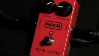 MXR Dyna Comp Compressor Pedal [upl. by Llaccm]