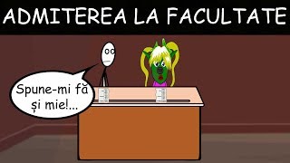 LA FACULTATE Examenul De Admitere [upl. by Aldo]