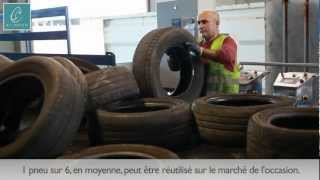 Aliapur  Le recyclage des pneus usagés comment ça marche  2013 [upl. by Airdnas]