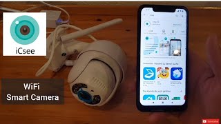 iCSee App WiFi Smart Camera Setup [upl. by Baggott]