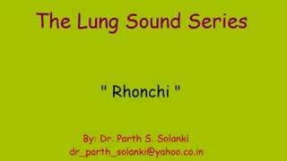 Breath Sounds  Rhonchi [upl. by Nnailuj164]