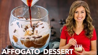 Affogato Coffee Ice Cream Recipe  Quick and Easy [upl. by Cynthea]