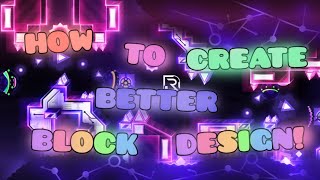 Tutorial How to Create EPIC Block Design  Geometry Dash 21 [upl. by Enilram]