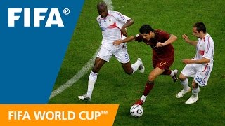 Portugal 01 France  2006 World Cup  Match Highlights [upl. by Fronia]