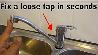 how to fix a loose tap [upl. by Nastassia278]