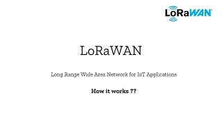 Part 1  What is LoRaWAN and How it Works [upl. by Lecrad20]