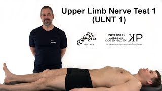 Upper Limb Nerve Test 1 ULNT 1 [upl. by Attenal]