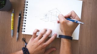 Top 6 Architecture Sketching Techniques [upl. by Skolnik]