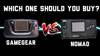 Sega Nomad vs GameGear  Which one should you get [upl. by Pinckney328]