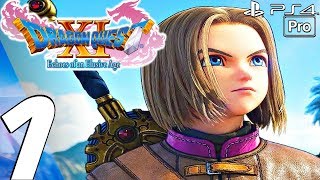 DRAGON QUEST XI  English Walkthrough Part 1  Prologue Full Game PS4 PRO [upl. by Jarred957]