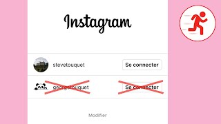 Supprimer la connexion à un compte Instagram compte mémorisé sur son profil [upl. by Mak251]