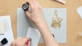 How To Use Gold Leaf  What Glue Is The Best [upl. by Nysilla]