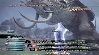 Final Fantasy XIII HD GilCP Farming AdamantoiseAdamantortoise [upl. by Norreht797]