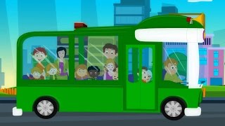 Wheels On The Bus  Nursery Rhymes For Children [upl. by Atsev]