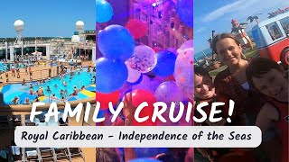 Royal Caribbean Independence of the Seas Family Cruise 2023 [upl. by Ettelloc]