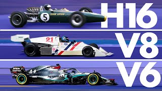 The Incredible Evolution of Formula 1 Engines  Track Evolution [upl. by Range]