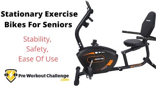 Stationary Exercise Bikes For Seniors [upl. by Cletis]