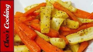 Roasted VegetablesCarrots and Parsnips [upl. by Normy]