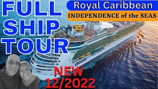 Royal Caribbean INDEPENDENCE of the SEAS FULL SHIP TOUR [upl. by Akehs808]