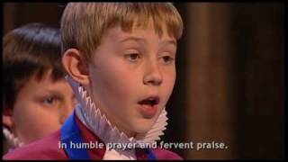 O Thou Who Camest From Above  Rochester Cathedral Choir [upl. by Jaymie]