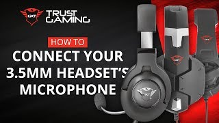 How To Connect 35 mm Gaming Headset Microphone🎧🎙️ [upl. by Heisser]