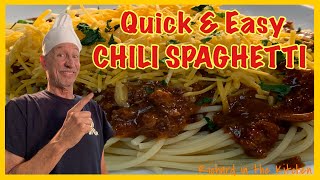 QUICK AND EASY CHILI SPAGHETTI  Richard in the kitchen [upl. by Imuya]