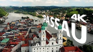 Passau  Bayern  Cinematic 4K  2018 [upl. by Custer884]