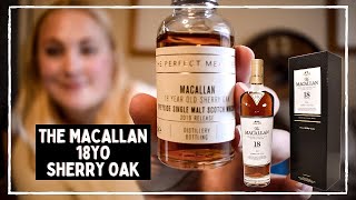 The Macallan 18 Sherry Oak Review Scotch Speyside Single Malt [upl. by Naimad279]