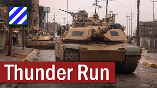 Thunder Run into Baghdad  April 2003 [upl. by Enelaehs]