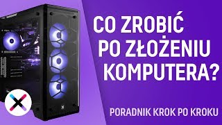 CO ZROBIĆ PO ZŁOŻENIU KOMPUTERA  Instalacja Windows sterowniki BIOS 🧐 [upl. by Leuqram390]