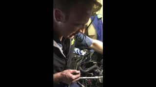 Volvo XC90 D5 2009  How to replace Oxygen sensor  Lambda Probe [upl. by Rhtaeh]